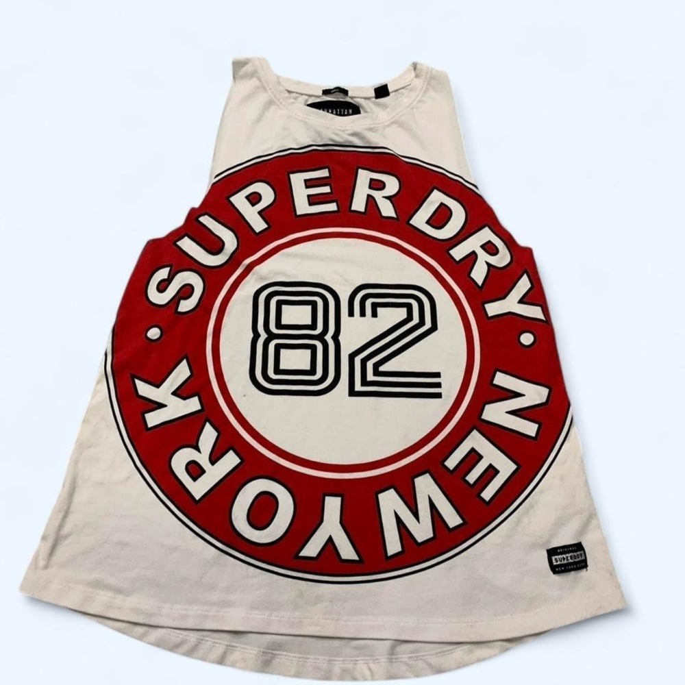 Superdry 82 New York Graphic Tank Top Small